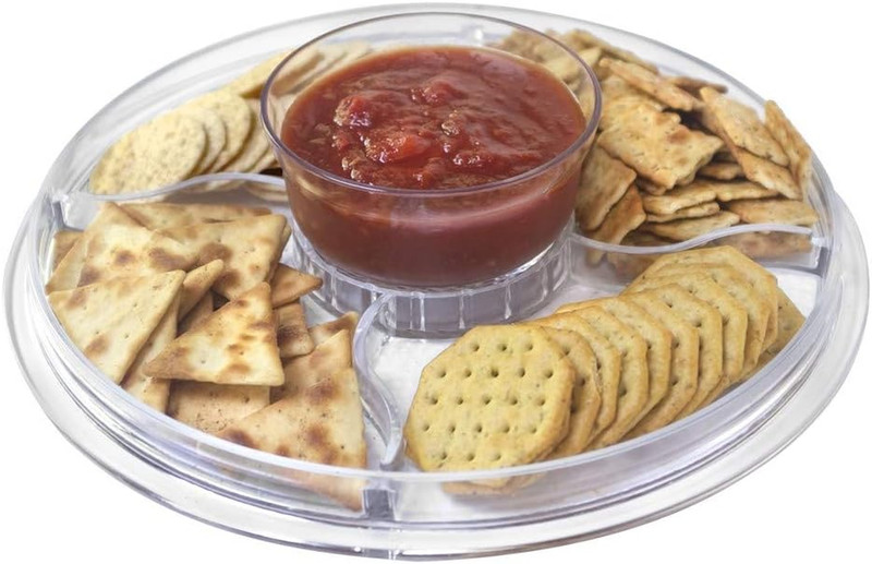 Cake Stand with Dome Cover, 6-In-1 Multi-Purpose Use, Cake Stand with Lid, Servi gallery