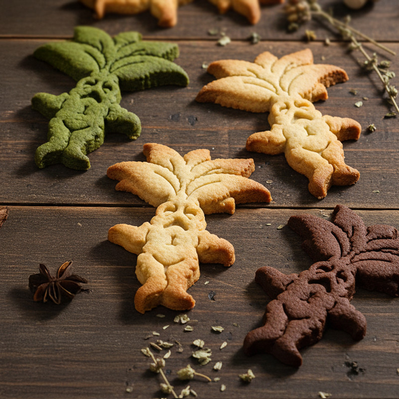 Mandrake Cookie Cutters Set - Halloween witchcraft fantasy magical herb spells gallery