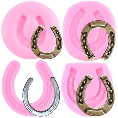 Horse Silicone Molds Horseshoe Hoof Fondant Molds Horseshoe Chocolate Style D gallery