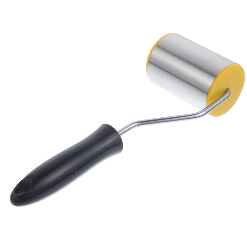 Stainless Steel Biscuit Grinding Tool Baking Roller Pin Pizza Dough gallery