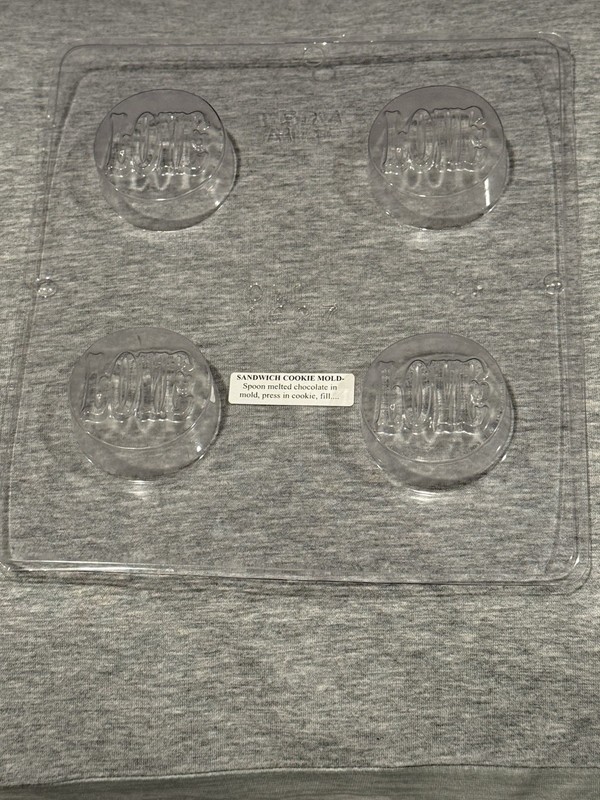 LOVE Chocolate Cookie Sandwich Mold NEW- Love For Mom, A Friend Or Anyone gallery