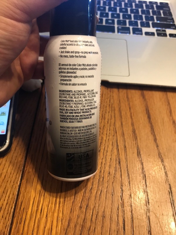 710-5506 - Wilton 1.5 Oz Black Color Mist Food Color Spray Ships N 24h gallery