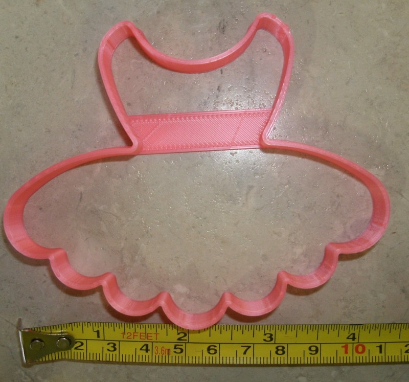 TUTU SHORT SKIRT BALLERINA DRESS PRINCESS COSTUME DANCE COOKIE CUTTER USA PR2710 gallery