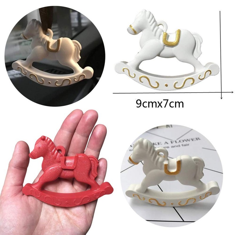 Rocking Horse Cake Fondant Mold, Wooden Horse Ride on Silicone Chocolate Cand... gallery