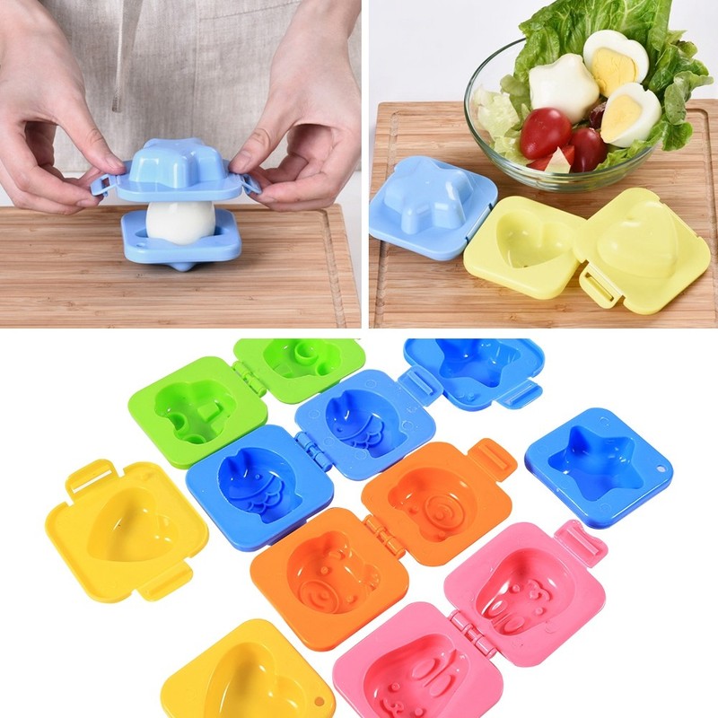 6 Pcs Cute Eggs DIY Mold Pan Cooking Tool For Kids Kitchen Bento Excellent gallery