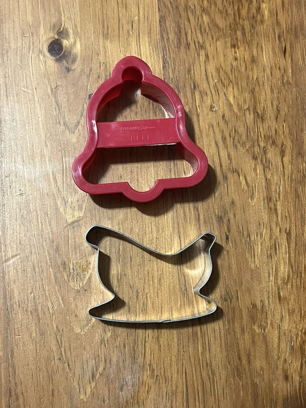 Jingle Bell and Sleigh Cookie Cutter 3.5″ Christmas