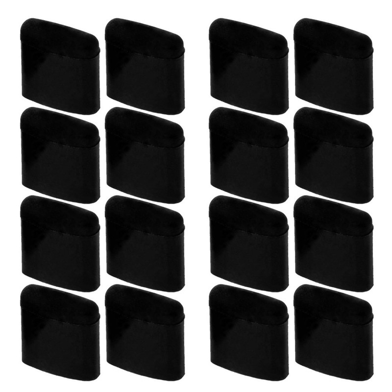30Pcs Black Silicone Air Fryer Pads Reusable Tray Feet Protectors Universal Fit