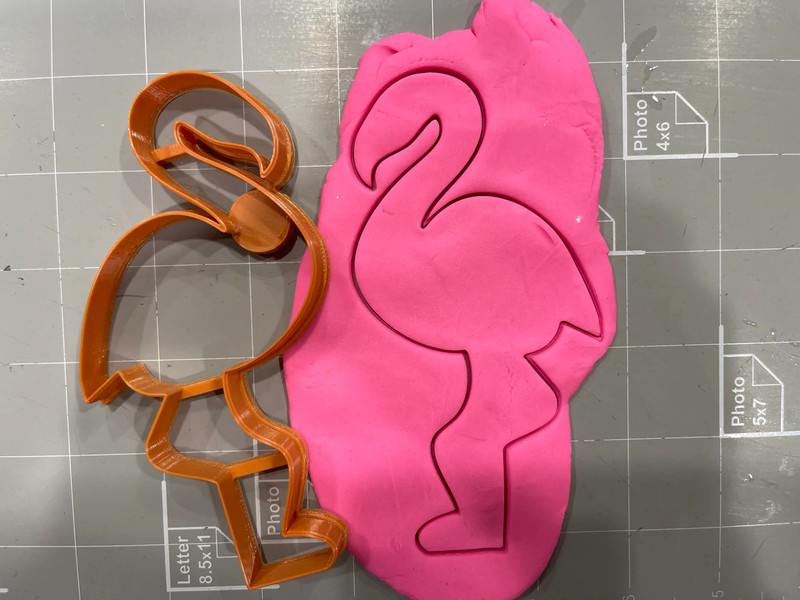 Flamingo Cookie Cutter gallery