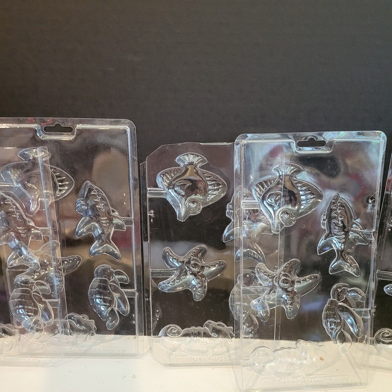 Lot of Misc. Chocolate Candy Molds & Jello Jelly Beans gallery