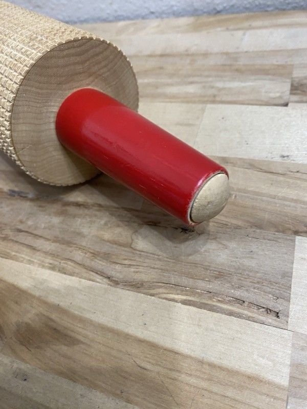 Lefse Vintage Wood flatbread Rolling pin gallery