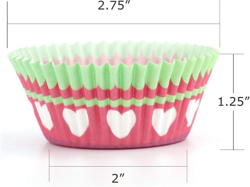 1000 Pack Paper Baking Cups Cupcake Liners Muffin Liner - Assorted 10 Styles gallery