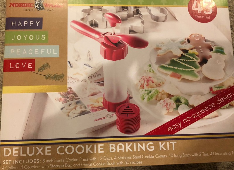 nordic ware deluxe cookie baking kit
