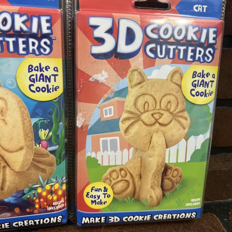 3D Cookie Cutters - Lot of 3 gallery