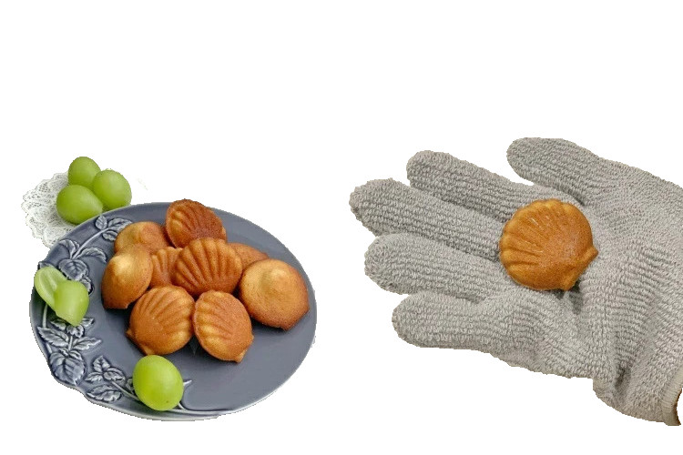 Matsunaga Majimaya Mini Madeleine Scallops cake mold 12pcs Baking sheet Oven gallery