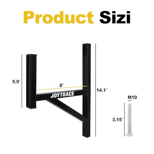 Heavy Duty Trailer Ladder Rack with Rubber Pads & Bungee Cords - 4 Pack gallery