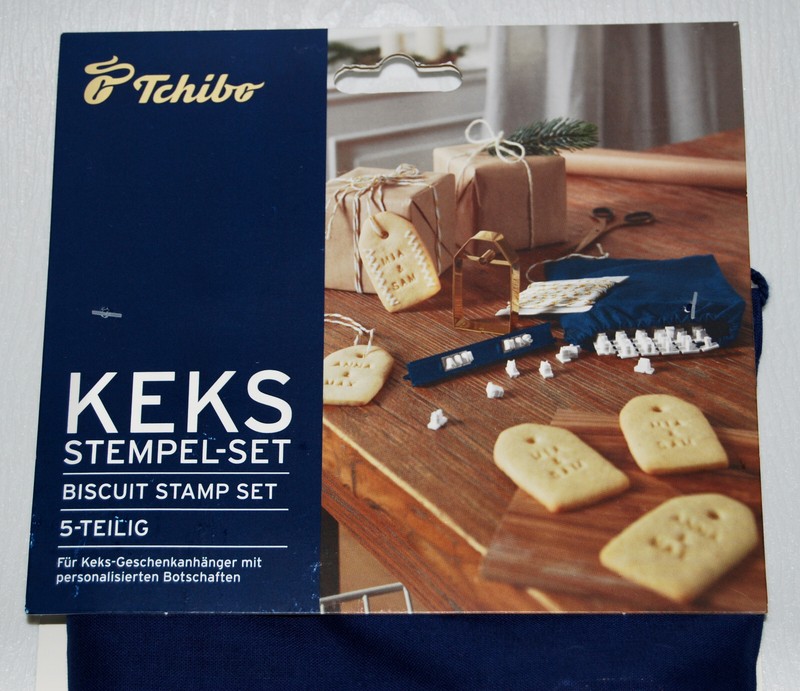 NIB Tchibo Biscuit Stamp Set for Custom Cookie Gift Tags gallery