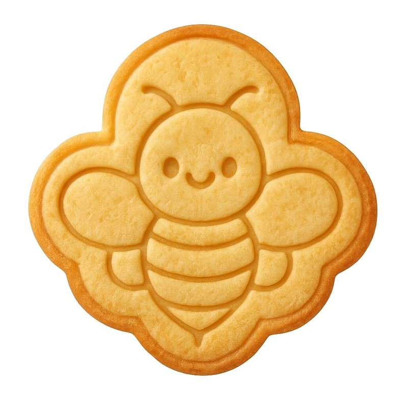 Kawaii Bee Cookie Cutter - 4x3.8" Fun Baking Kitchen Party Design gallery
