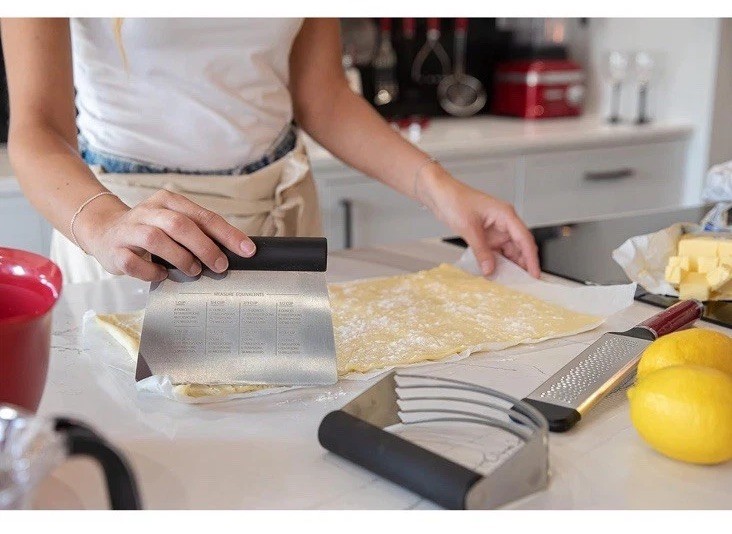 5 Blade Stainless Steel Pastry Cutter Dough Blender for Mixing NIB gallery