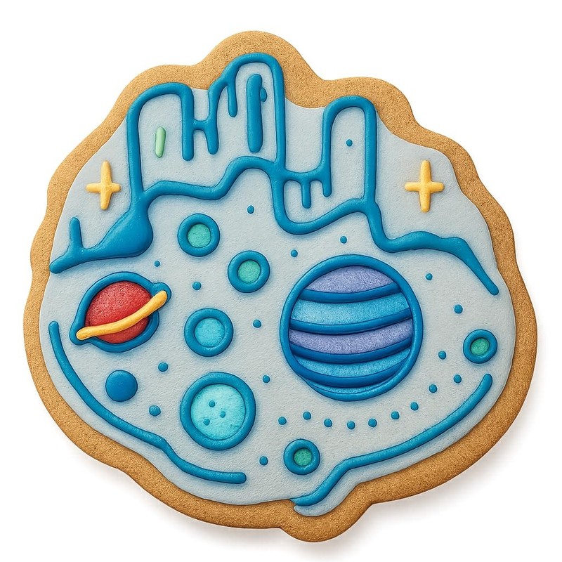 Aurora Borealis Solar System Cookie Cutter & Stamp, Fondant & Clay - 4x3.8 gallery