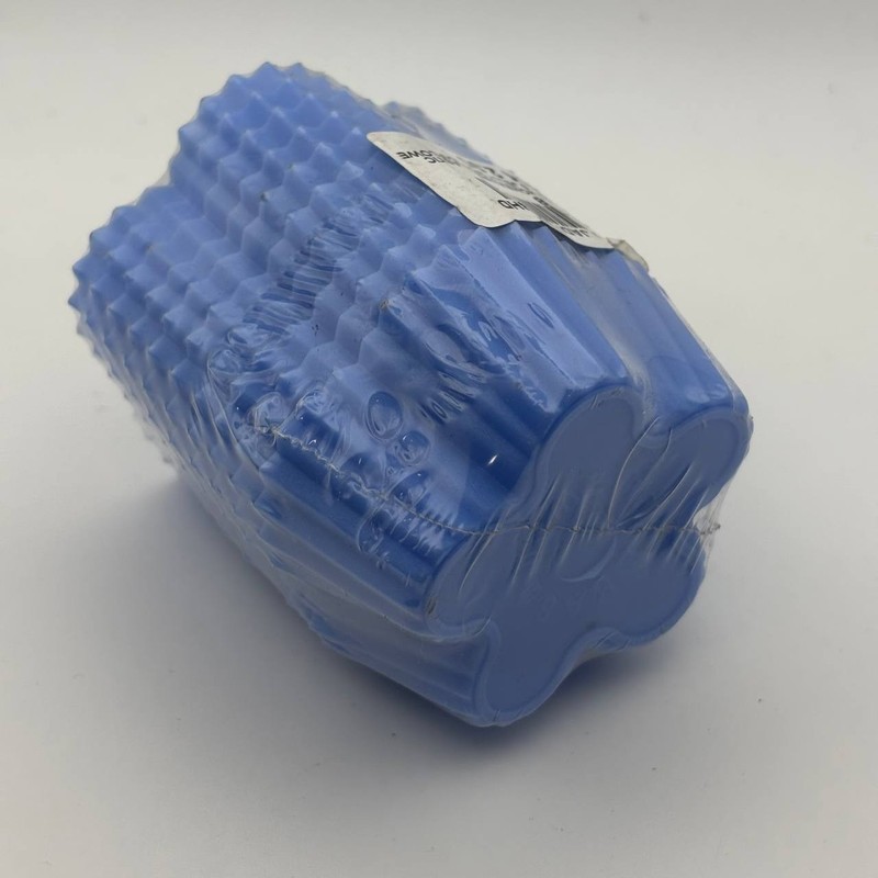 flower Design Jelly Mold Puto Pudding Cupcake Muffin Mold Blue Color 10pcs/set
