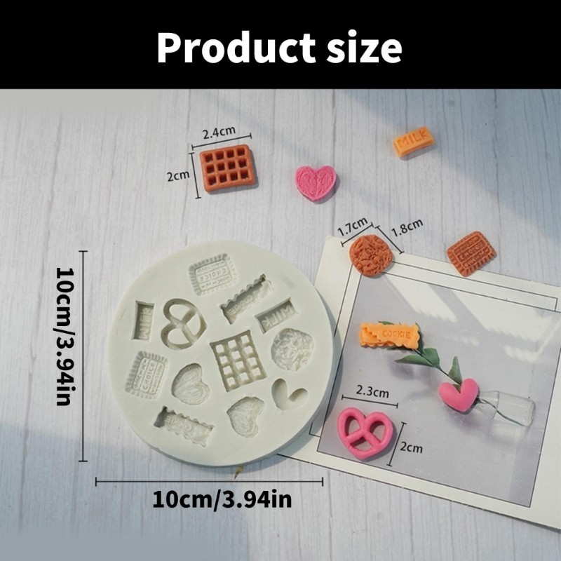 12 Cavities Silicone Cookie Molds for Cookie Biscuit Candy Silicone Fondant Mold gallery
