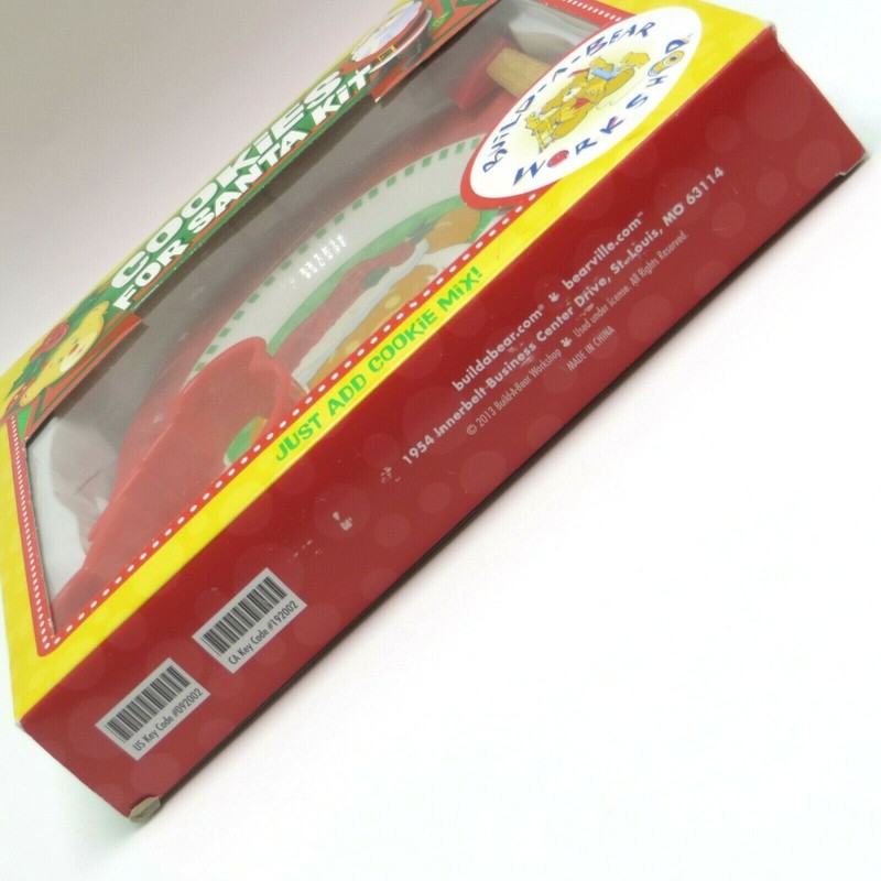 Cookies For Santa Kit Build A Bear Workshop Christmas Plate Spatula Cutter BAB gallery