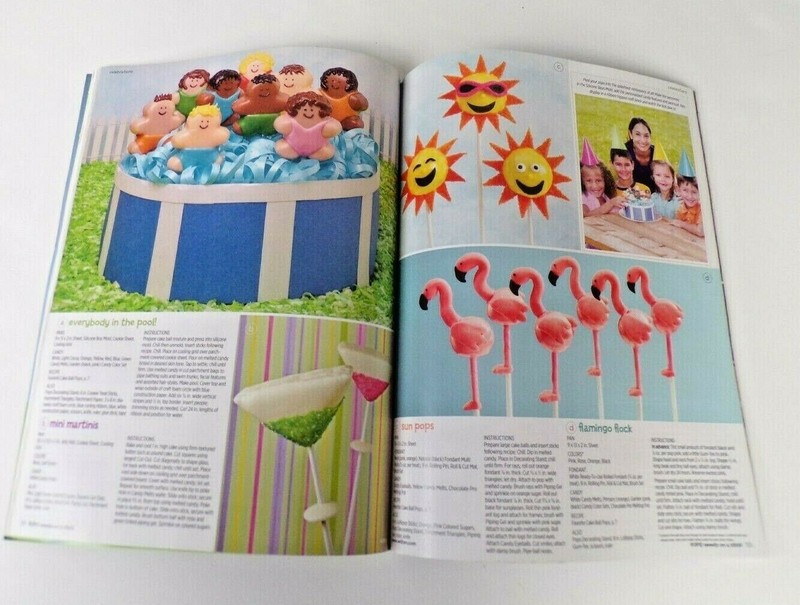 Wilton pops Sweets on a Stick Cake Pops Soft Cover Book 112 Pages Recipes Ideas gallery