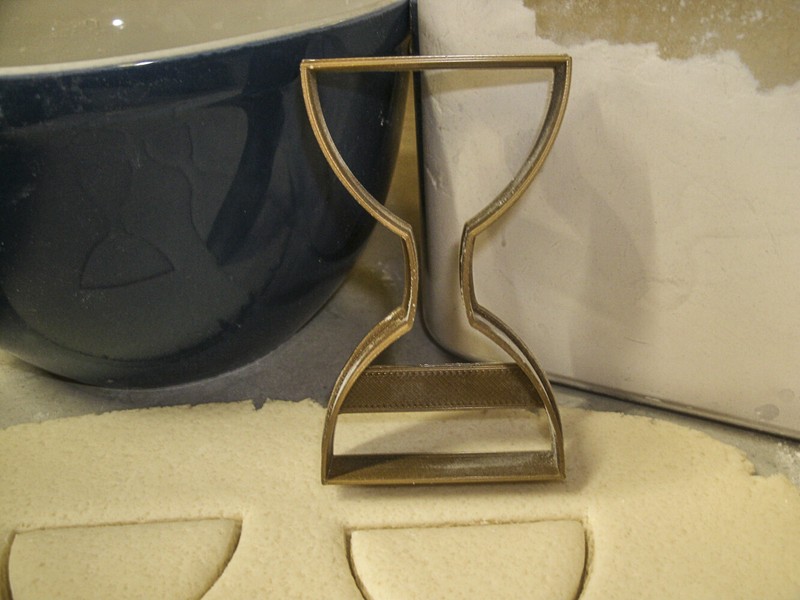 HOURGLASS SANDGLASS SAND TIMER CLOCK MEASURE BAKING TOOL COOKIE CUTTER USA PR856 gallery