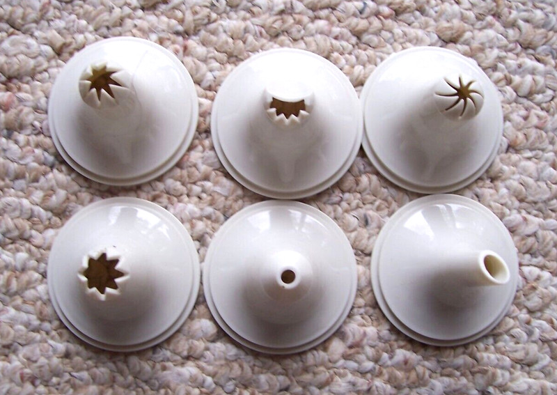 Pampered Chef Easy Accent Decorator Replacement Parts 6 Tips ONLY