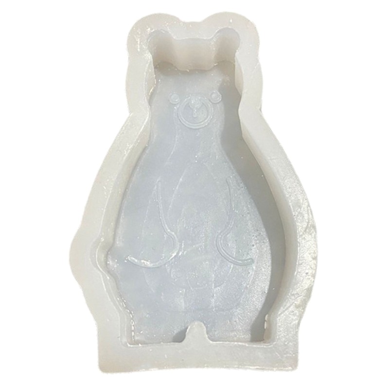 Bear Shape Silicone Molds Animal Silicone Mould for Soap Gypsum Ornamen gallery