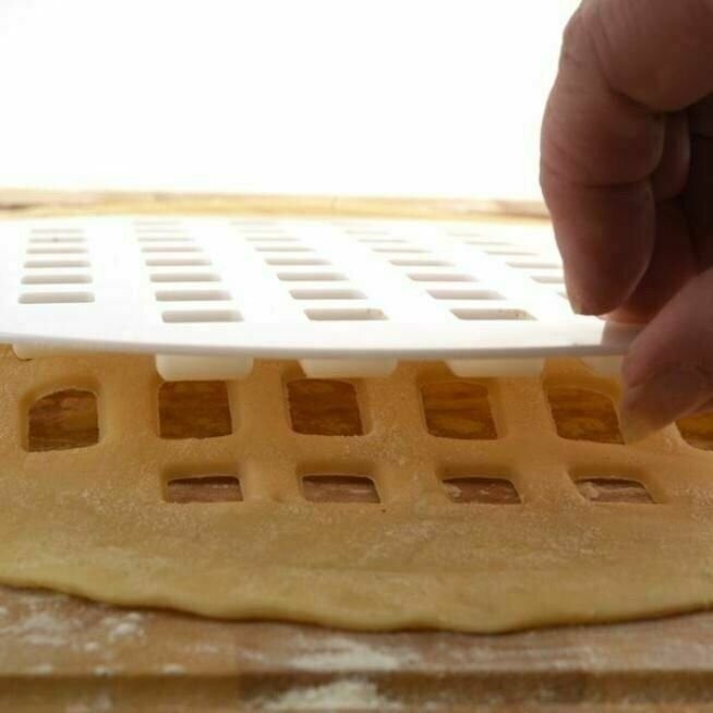 Norpro Lattice Shape 9.75" Pie Top Crust Cutter - Decorative Dough Pie Topper gallery