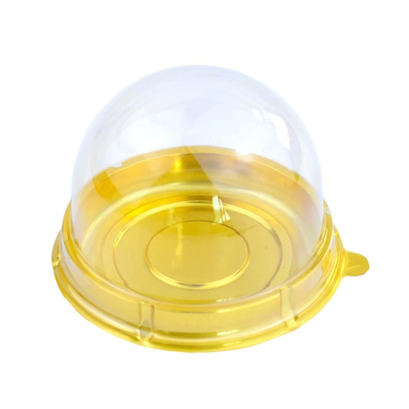Clear Plastic Mini Cupcake Container, 50 Piece Mooncake Boxes Cupcake Contain... gallery