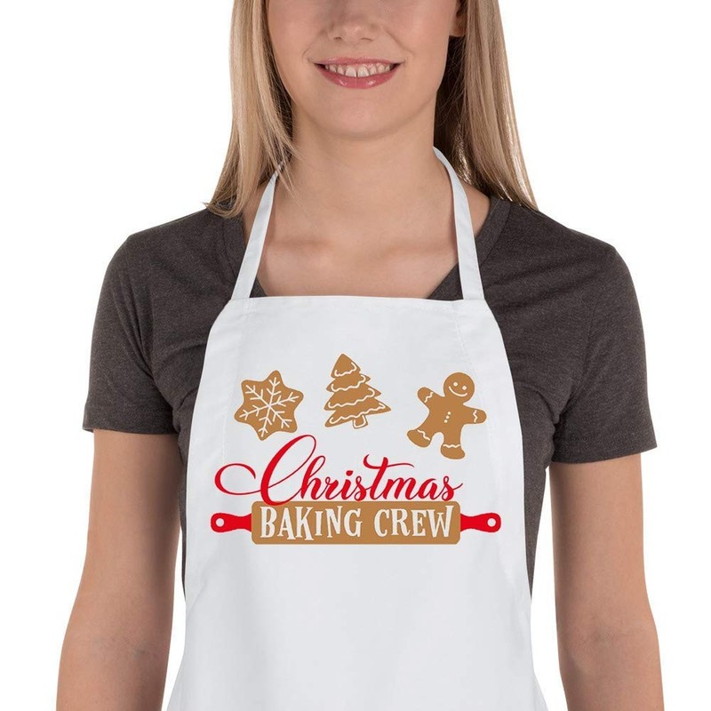 Funny Christmas Baking Apron for Women Men, Holiday Baking Gifts for Bakers, …