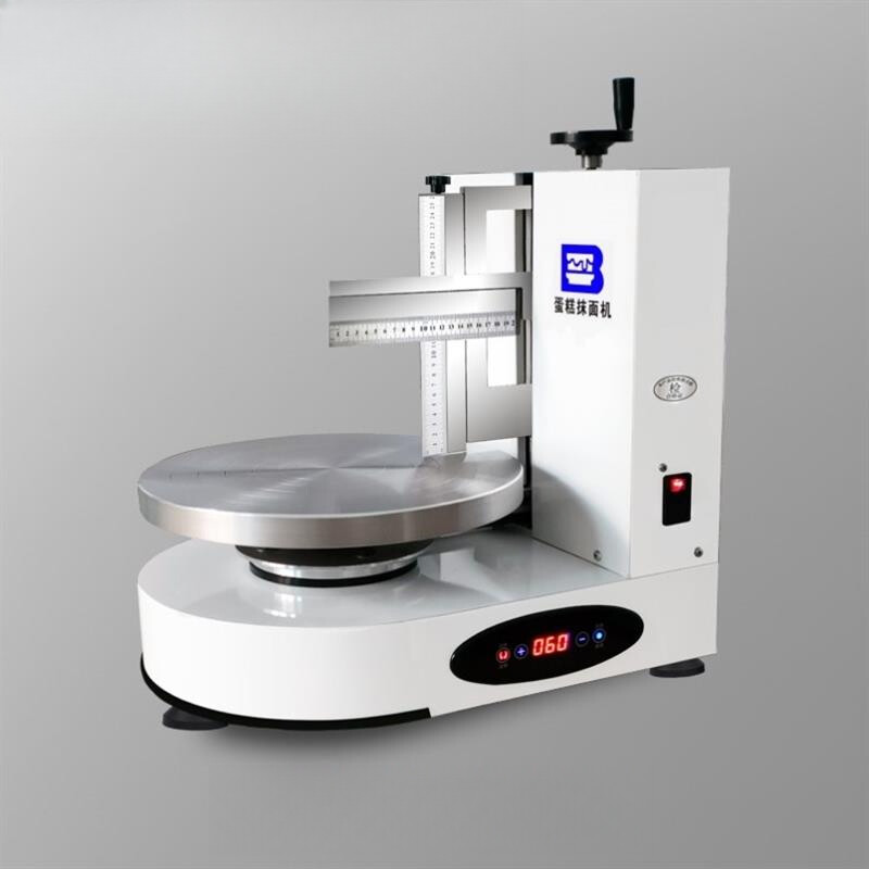 Auto Cake Smoothing Coating Machine Cake Plaster Cream Coating Filling Machine