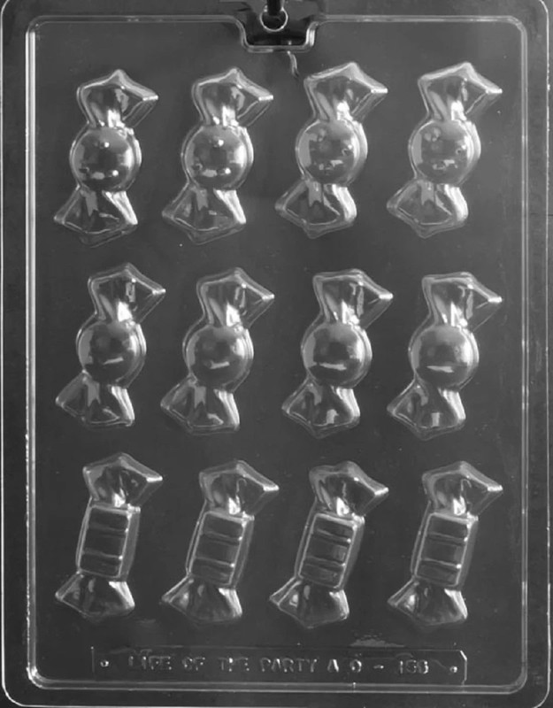 AO156 Wrapped Candy Pieces Chocolate Candy Mold