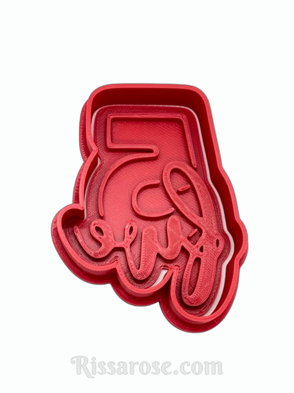 Birthday Number Letter combined cutter and embosser 1-9 gallery