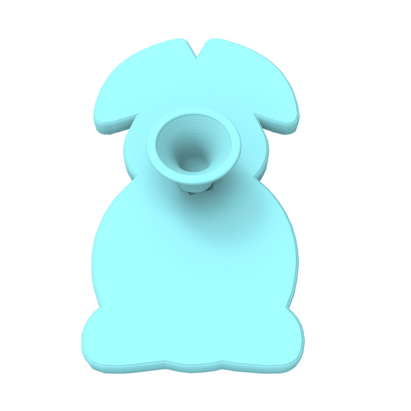 Bunny Facing Forward Cookie Cutter & Stamp #3| Rabbit Spring Ears Bunnies Easter gallery