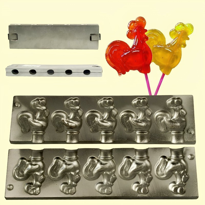 TRADITIONAL RUSSIAN VINTAGE USSR SUGAR CANDY LOLLIPOP MOLD FORM SWEET NEW