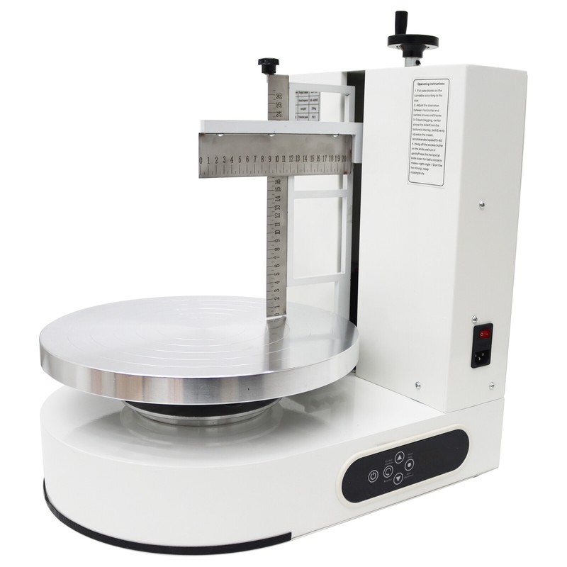 6-14in Cake Cream Spreading Coating Smearing Machine Cream Spreader 110V 36cm gallery