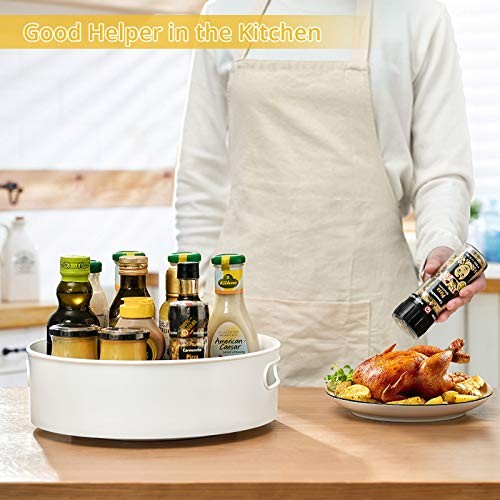 Lazy Susan Turntable Storage Containers Organizer for Kitchen, Cabinet, 2pack gallery