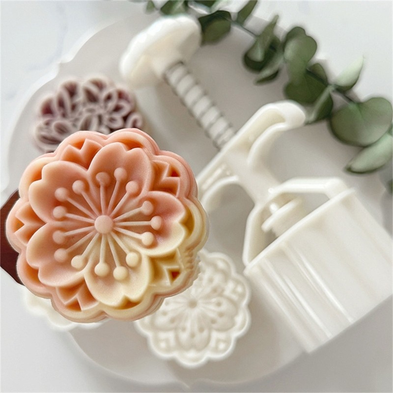 Flower Shape Dessert Decorating Tool Baking Molds Dessert Press for Baking Lover gallery