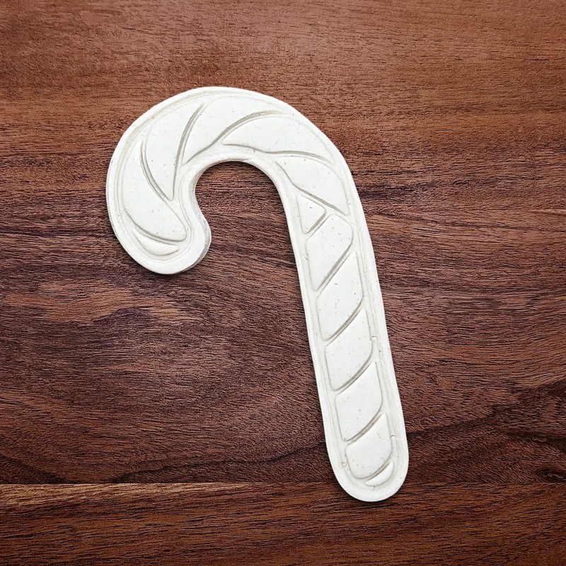Candy Cane Cookie Cutter Stamp Set: 2" to 10" Xmas Holiday Baking Craft Mold gallery