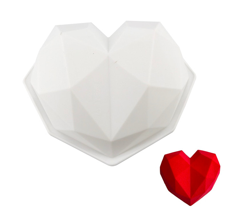 BREAKABLE HEART MOLD (Brown), Large Heart Chocolate Mold, Valentines Day Baking gallery