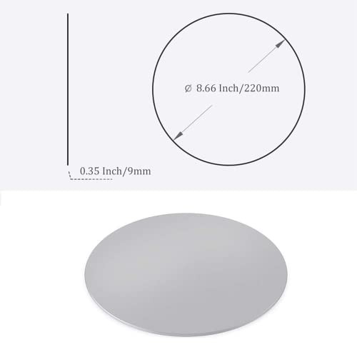 360° Rotation Monitor Swivel Base Aluminum Alloy Computer Screen Monitor Silver gallery