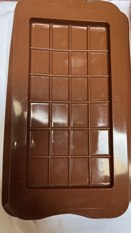 Silicon Chocolate Bar Molds Various Sizes and Shapes Easy to Use 8 pieces gallery