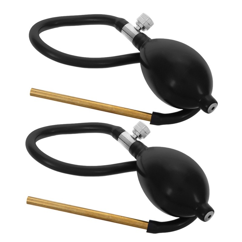 2 Pcs Sugar Blowing Pump Tool Manual Candy Art Mechanism Isomalt
