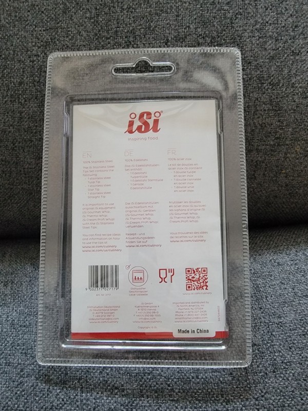 iSi Stainless Steel Tips Cake Decorative Tips gallery