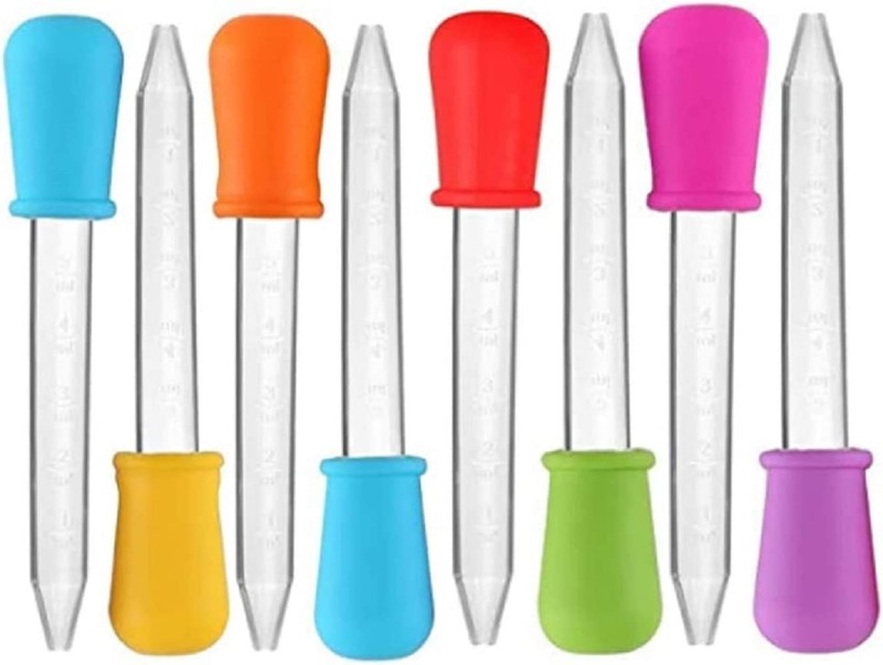 Colorful 5Ml Liquid Droppers Silicone Eye Droppers For Kids Pets Candy Molds …