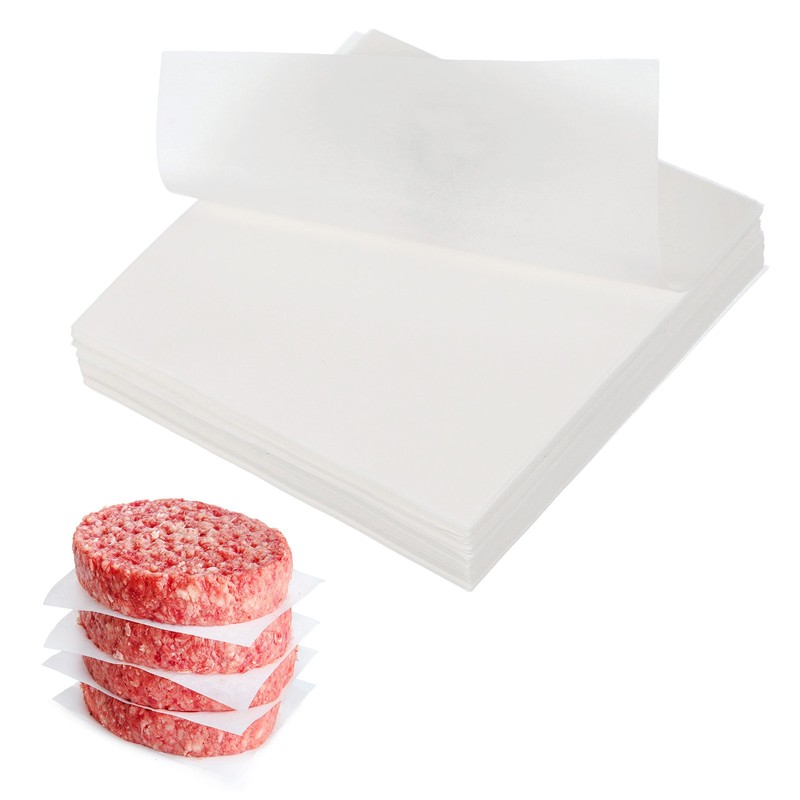 250Pcs Parchment Paper Baking Sheets Squares, 3.5" Non Stick Paper, White
