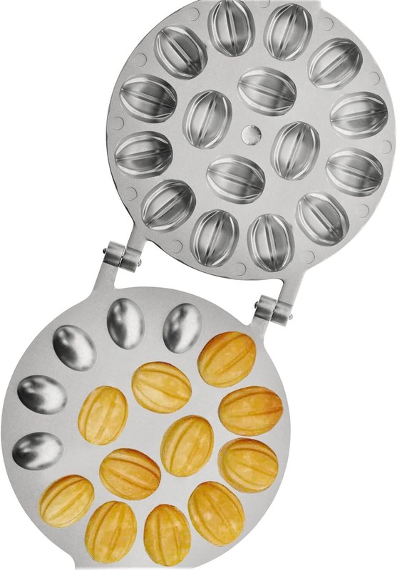 Walnut Cookie Mold Maker 16 – Walnut Cookie Maker – Oreshki Mold Maker –